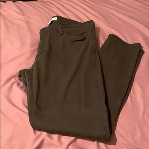 Olive green skinny jeans